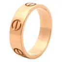 Love pink gold ring Cartier