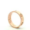 Love pink gold ring Cartier