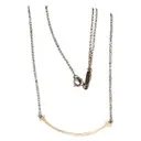Buy Tiffany & Co Tiffany T pink gold necklace online