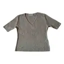 Gold Polyester Top Paco Rabanne