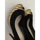 Python heels Dior