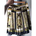 Silk mini skirt Versace