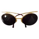 Gold Sunglasses Chanel - Vintage