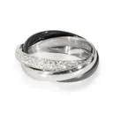 Trinity white gold ring Cartier