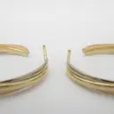 C yellow gold earrings Cartier