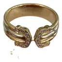 C yellow gold ring Cartier - Vintage