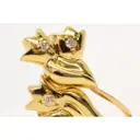 Buy Dior Yellow gold earrings online - Vintage