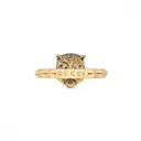 Yellow gold ring Gucci