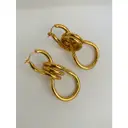 Hoop yellow gold earrings Celine
