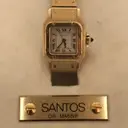Santos Galbée yellow gold watch Cartier