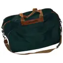 Green Cloth Travel bag Lancel
