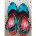 Cloth sandals Yves Saint Laurent - Vintage