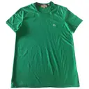 Green Cotton T-shirt Burberry