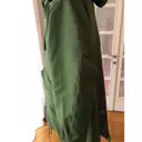 Buy Calvin Klein 205W39NYC Green Cotton Coat online