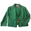 Green Cotton Jacket Dries Van Noten