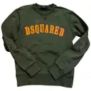 Green Cotton Knitwear Dsquared2