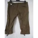 Buy Ermanno Scervino Green Cotton Shorts online