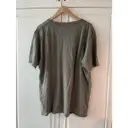 Buy Saint Laurent Green Cotton T-shirt online