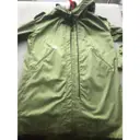 Sophie Hulme Green Cotton Coat for sale