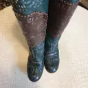 Leather boots Anna Sui