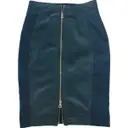 Leather mid-length skirt ATOS LOMBARDINI