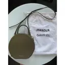 Circle leather crossbody bag Mansur Gavriel