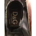 Leather heels D&G