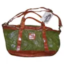 Green Leather Handbag CAMPOMAGGI