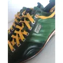 Leather low trainers Harris