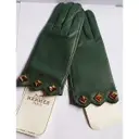 Leather gloves Hermès - Vintage