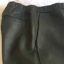 Leather straight pants Humanoid