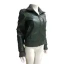 Leather biker jacket Mcq