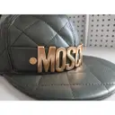 Leather hat Moschino