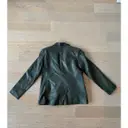 Buy Nour Hammour Leather biker jacket online