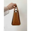 Leather handbag Rejina Pyo