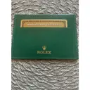 Leather card wallet Rolex