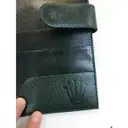 Leather purse Rolex