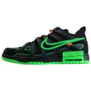 Rubber Dunk leather low trainers Nike x Off-White