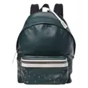 Leather backpack Saint Laurent