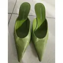 Sergio Rossi Leather mules & clogs for sale