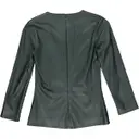 The Row Leather top for sale