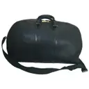 Green Leather Travel bag Louis Vuitton
