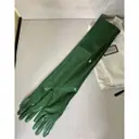 Patent leather gloves Gucci