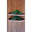 Green Plastic Sandals Dries Van Noten