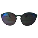 Green Plastic Sunglasses Le Specs