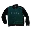Green Polyester Knitwear & Sweatshirt Obey