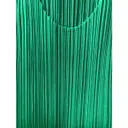Green Polyester Top Pleats Please