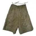 Green Polyester Shorts Rabens Saloner