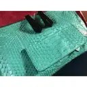 Andrea Mabiani Python clutch bag for sale