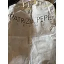 Patrizia Pepe Shearling biker jacket for sale